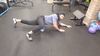 Foam Rolling Hip Flexors