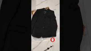 INVICTUS Men Black Solid Blazer #unboxing #shorts #invictus #blazer #myntra #style #fashion #haul