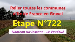 #0722 - 77 - Nanteau sur Essonne - Le Vaudoué - 12.1 km (2883.1 km)