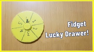 How to Make A Fidget Lucky Drawer - Creative Fidget Spinner