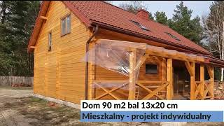 Dom 90 m2 z bala