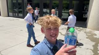 Ultimate Bottle Toss at BYU Fathers and Sons 2024