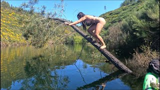 Bomba 💣 nuclear ☢️ cae en un lago en Portugal 😅😅😅soy yo