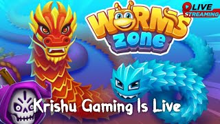 Warms Zone live Gameplay | Snake Game 🐍🐛 | Gaint Snake Traps Kill | Krishu Gaming