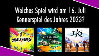 Spezial - KENNERSPIEL DES JAHRES 2023 - Die Nominierten - Stimmung - Spiel doch mal!