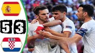 ملخص كرواتيا ضد إسبانيا 3_5كاس لامم لاوروبيه 2020