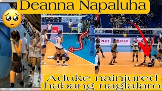 ADUKE PLAYER NG CHOCOMUCHO NA INJURED | DEANNA NAPALUHA | JeksVlogs❤️