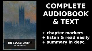 The Secret Agent ❤️ By Joseph Conrad FULL Audiobook