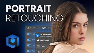 Free Portrait Retouching in Photoshop with AI tutorial