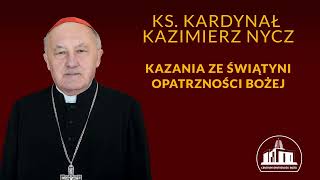 Działanie Opatrzności jest wyrażane również przez życie świętych - kard. Kazimierz Nycz, 11.06.2023