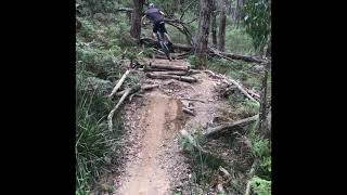 Big air on a nice step up #shorts # mtb