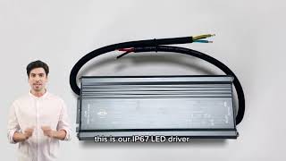 Full voltage waterproof LED driver power supply. #leddriver #ledpowersupply #outdoorlighting