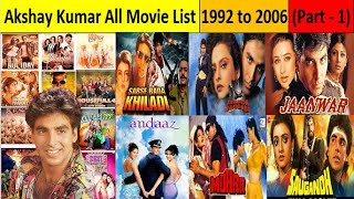 Akshay Kumar All Movie List | Complete Filmography | Aktar Entertainment