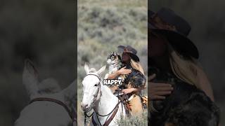 What makes YOU truly happy? #Dogs #Mules #Mountains #Horses