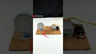 Spinning LED Light • Dc Motor | #shorts #science #experiment  #dcmotorproject