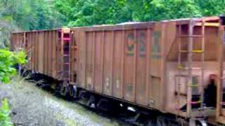 CSX Ballast Train