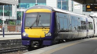 Northern Class 170 Turbostar Train 170475 - Sheffield Station, England