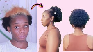 Short 4C Natural Hair Bun Technique: Easy Ways to Smooth Styling Tips ASANWA BABY asanwa byby