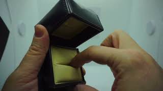 CHOPARD -  UNBOXING THE SMALL RING BOX   - THE WATCH BOX AND COMPANY