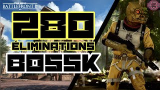 Star Wars battlefront.280 éliminations bossk.