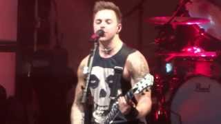 Scream Aim Fire Bullet For My Valentine Live in Milwaukee 5-22-13