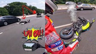 SPEED WOBBLES BRING BIKER DOWN - No LIFE Like the BIKE LIFE! [Ep.#252]