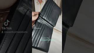 Braun Buffel Jual Dompet Pria kulit Mens Bifold wallet black leather second 085695136700