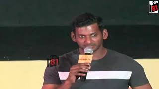 Tamil Actor Vishal Excellent Kannada Speech At K G F Movie Trailer Launch | Yash