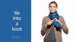 Echo Design How to Tie a Scarf #2 - The Neckwrap.mov