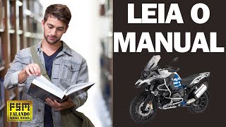 LEIA O MANUAL - BMW R1250 GS ADVENTURE