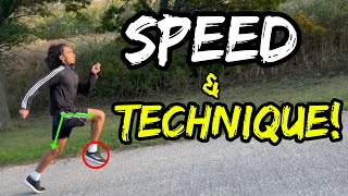 Hill Workout for Speed & Technique! (Track & Field Training Tips)