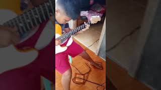 My 11-YEAR OLD Student Plays Ambient Tone! ( 2 Months In Progress ) ❤️🎸🔥👌