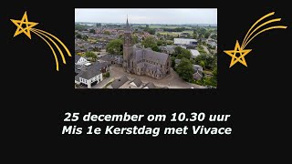 Heilige Mis op 1e Kerstdag in Millingen met Vivace