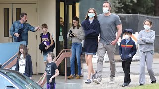 Jennifer Garner and Ben Affleck Spotted Having a Sweet Family Reunion With Their Kids