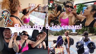 Autistic nonverbal teen at pyramid lake for the first time! **icecream time** Autism life with Ashy