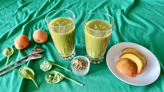 🥭 smoothie so zeleným jačmeňom |  zelený jačmeň | zelený jačmeň účinky | zelený ječmen a chlorella