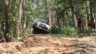 Chevy HD mud truck on tractor tires