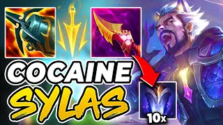 COCAINE SYLAS LOOKS LIKE A LEGIT GLITCH! (5.0 ATTACK SPEED)