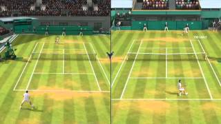 Two Player Mode - EA Grand Slam Tennis 2 - PS3 Fitness