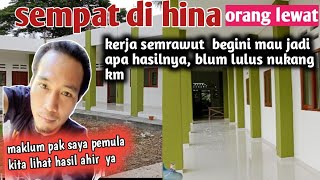 sedan kuntilanak.tukang bangunan di hina habis habisan kerjaanya jelek.