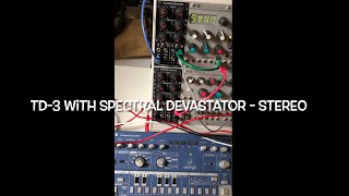 “Behringer TD-3 with Dual FFS Spectral Devastator” by Friendly Noise