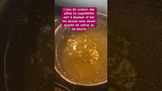 Ne jetez plus vos eaux de cuisson elles sont utiles#pâtes#pates #pasta#eau