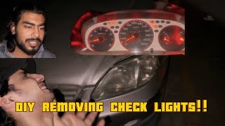 Civic ki check lights agai!!! 😭😭😭 || DIY how to diagnose and resolve check lights issue!!