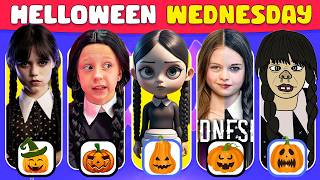 BEST WEDNESDAY Halloween MEMES! Who's dancing?🖤💃Wednesday, Salish Matter, Elsa, Like Nastya, Skibidi