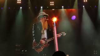 ZZ Top presents John Fogerty with a cake for his birthday at Mohegan Sun Casino