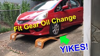 How to change gear oil in Honda Fit/Jazz | Manual Transmission Fluid Change