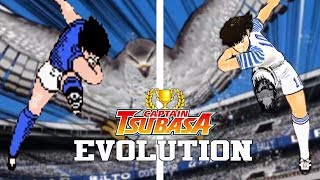 CAPTAIN TSUBASA GAMES - EVOLUTION (1988-2017) - EVOLUCIÓN HD