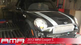 AMR Performance: Dyno Tuning - 2012 MINI Cooper S Stage 1+ (208HP)