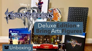 Unboxing: Kingdom Hearts III Deluxe Edition + Bring Arts Figures - Disney Merch - EricRovtar.com