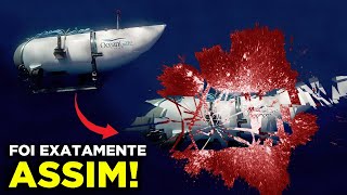 É Isso O Que Acontece Quando Um Submarino Implode | Vídeo Real De Implosão